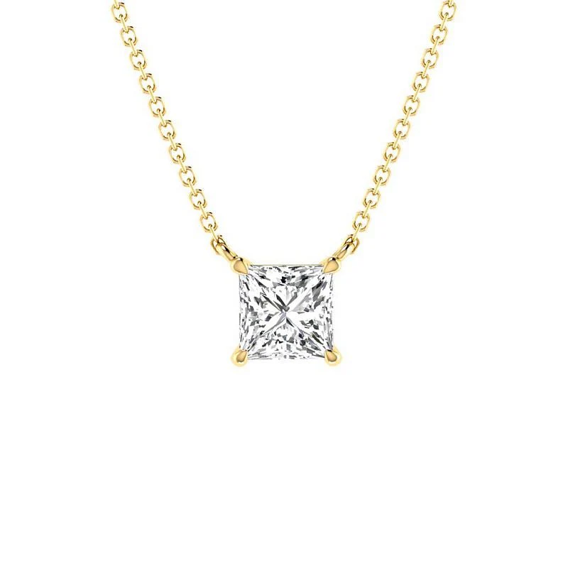 PRINCESS SOLITAIRE NECKLACE