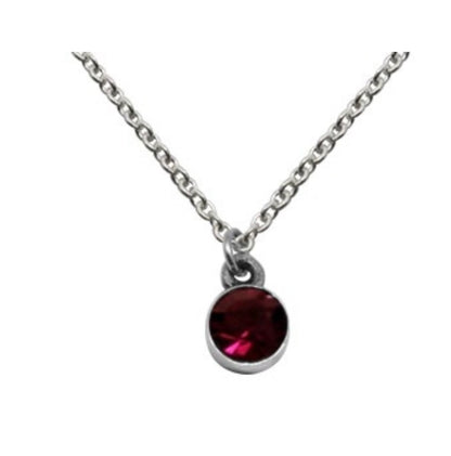 Garnet_Birthstone_Pendant_Necklace