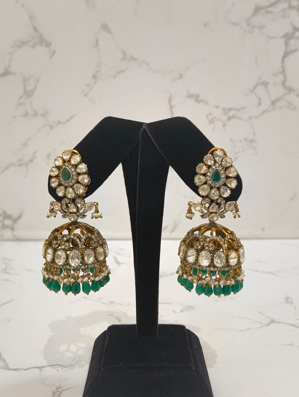 NOOR POLKI JHUMKAS