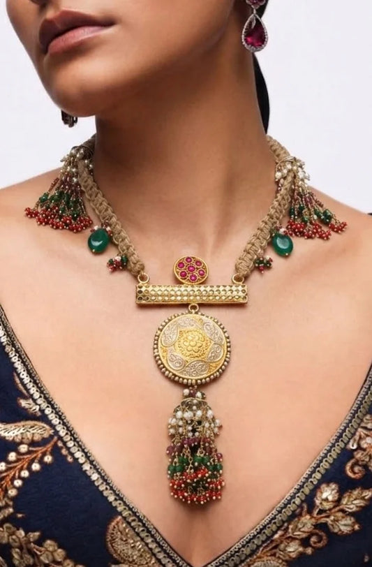 MULTICOLOR BRIDAL NECKLACE
