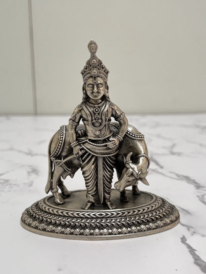 KRISHNA AND COW