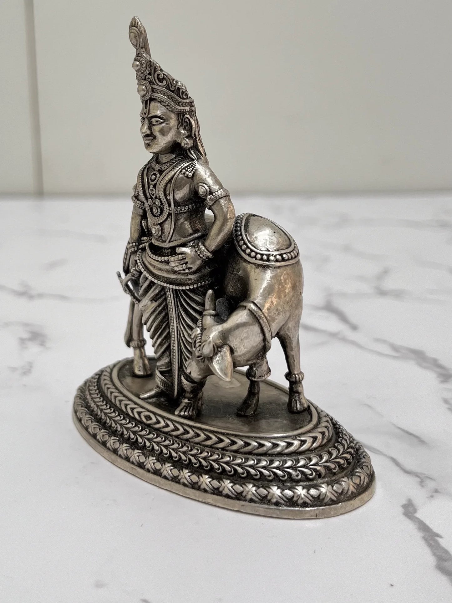KRISHNA AND COW
