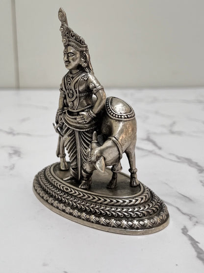 KRISHNA AND COW