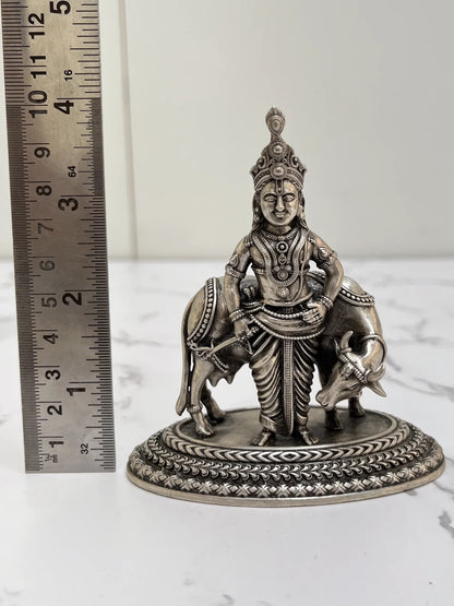 KRISHNA AND COW