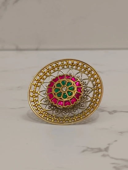 ROUND BRIDAL RING