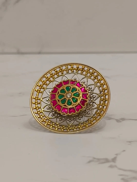 ROUND BRIDAL RING