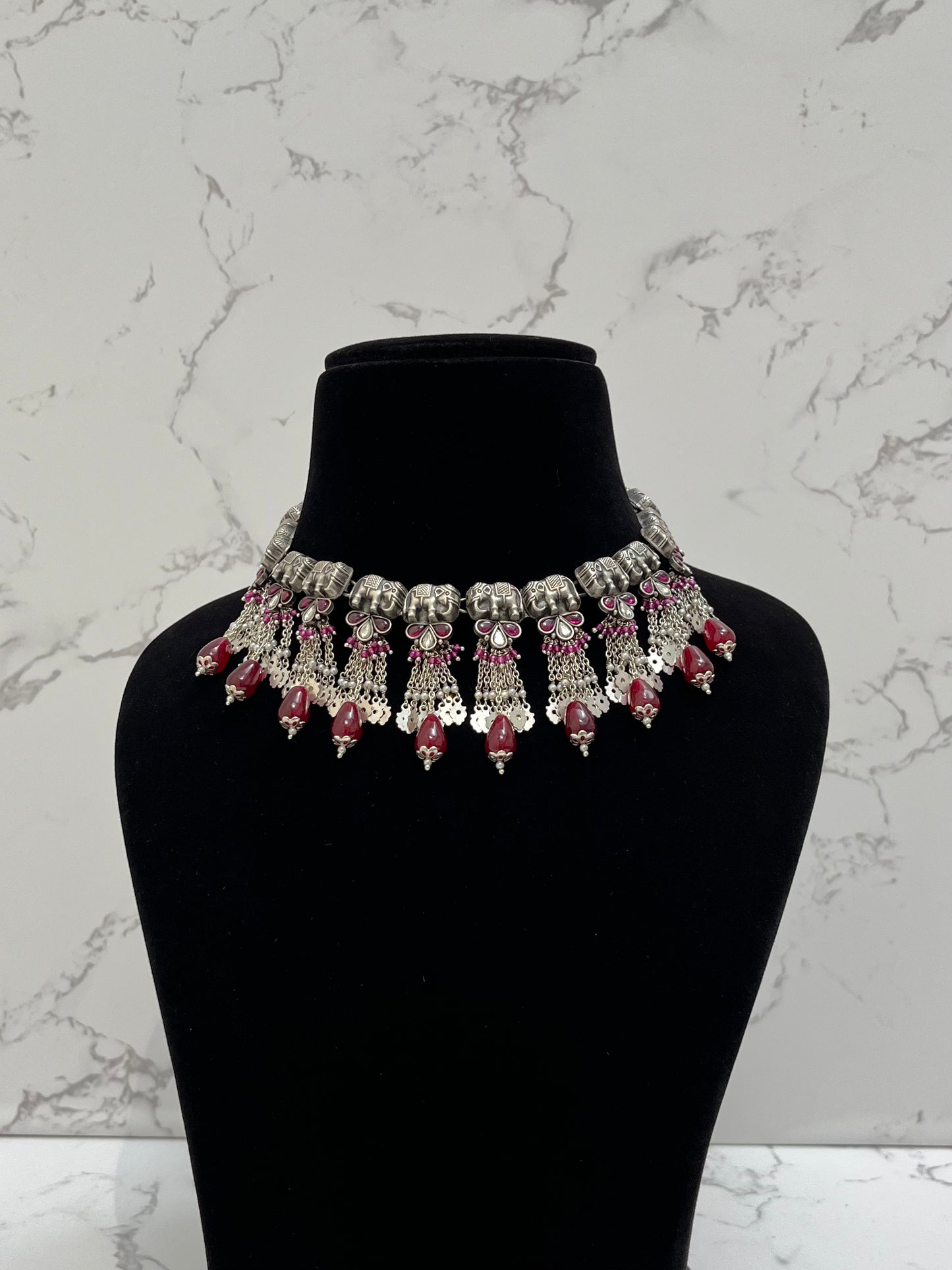 ELEPHANT CHOKER NECKLACE