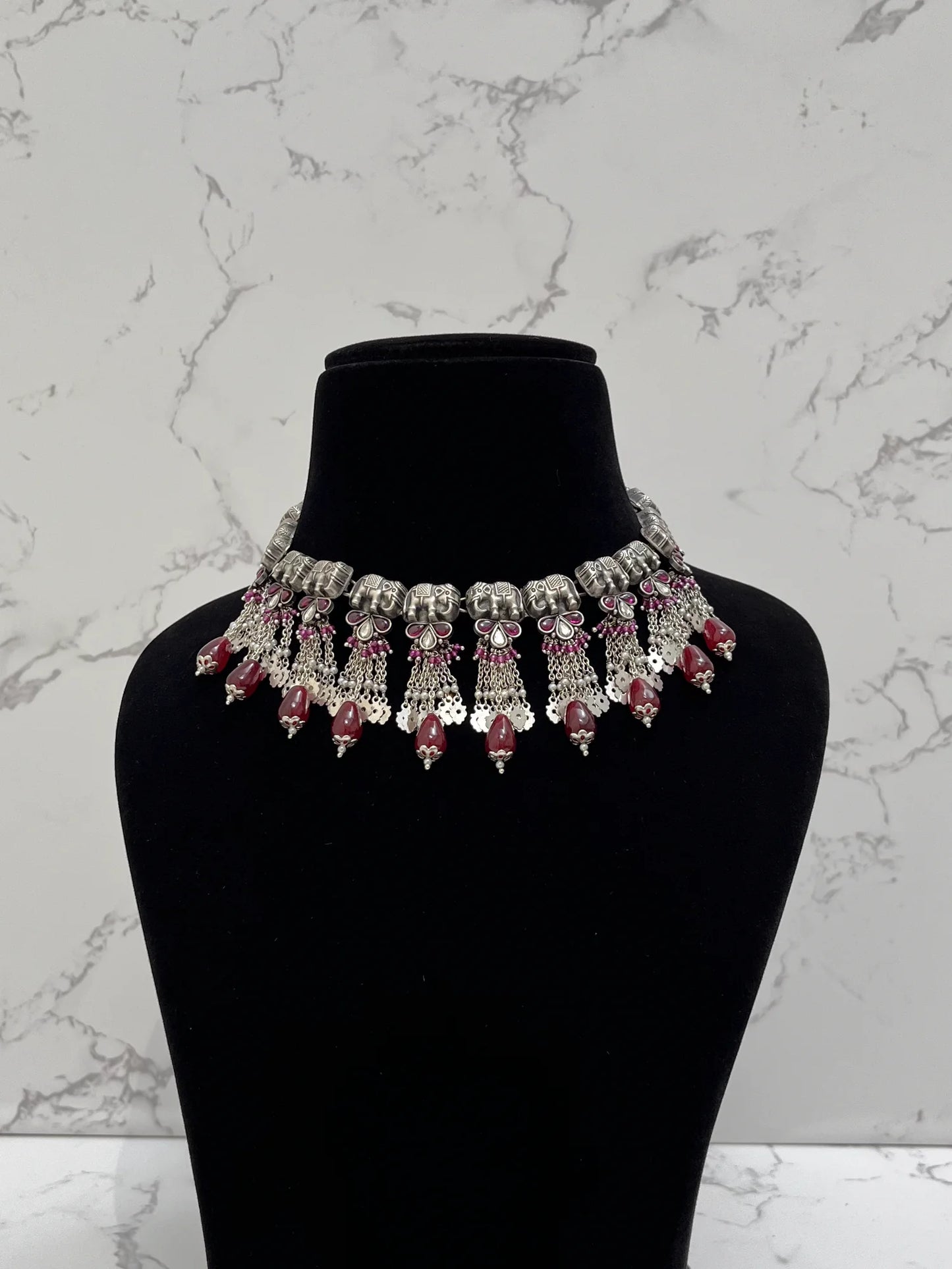 ELEPHANT CHOKER NECKLACE