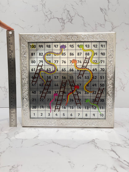 SNAKE AND LADDER GAME BOARD