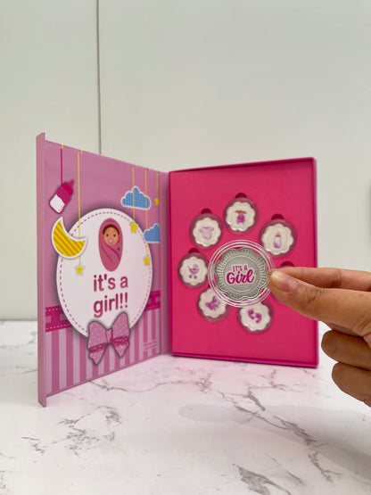 IT'S A GIRL COIN SET