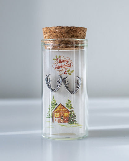 REINDEER ANTLER STUDS