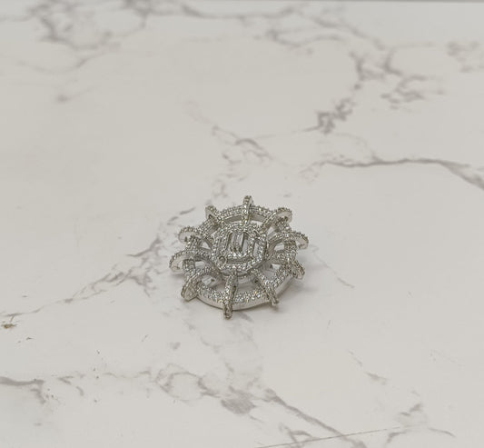 WHEEL BROOCH