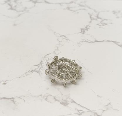 WHEEL BROOCH