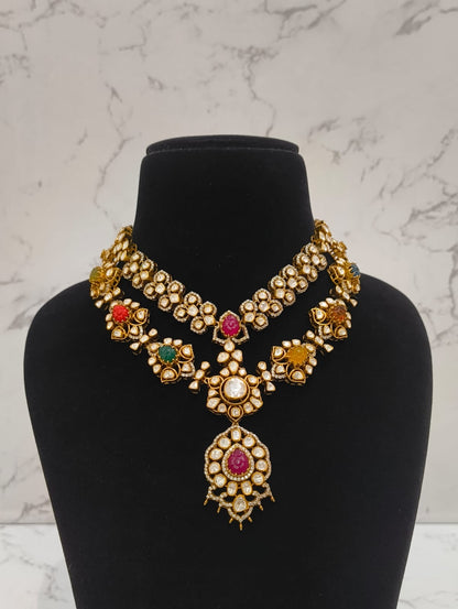 NAVRATAN BRIDAL NECKLACE