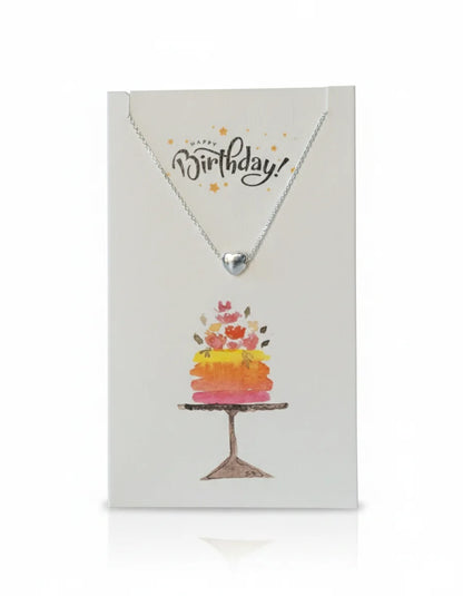 BIRTHDAY HEART NECKLACE