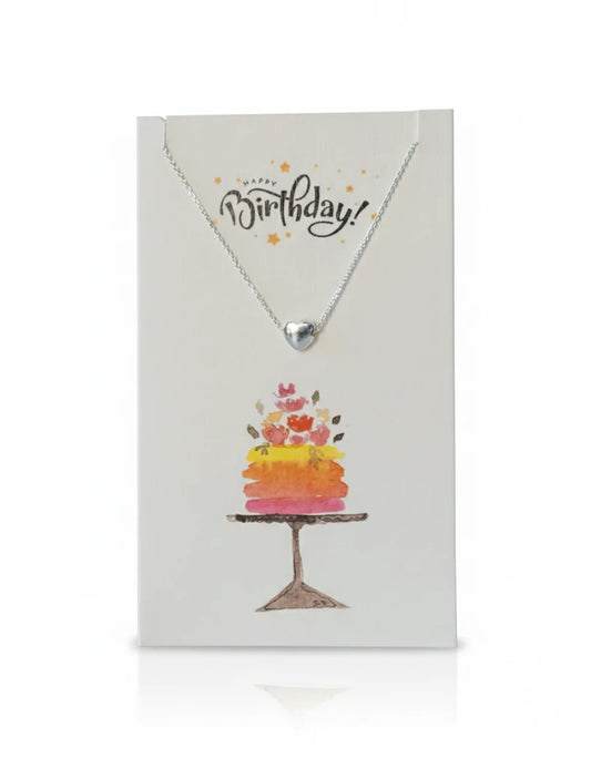 BIRTHDAY HEART NECKLACE