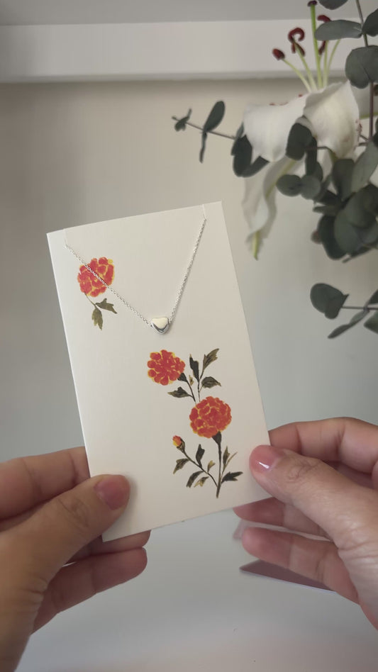 FESTIVE HEART NECKLACE