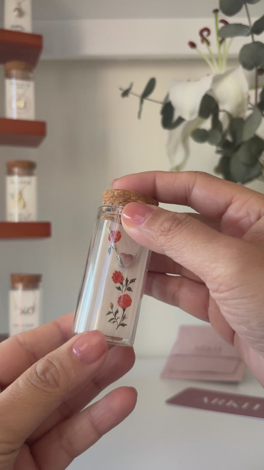 FESTIVE HEART NECKLACE