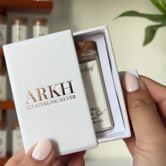 925 sterling silver birthday cake necklace with "Happy Birthday" quote in glass jar with cork lid – cute birthday gift