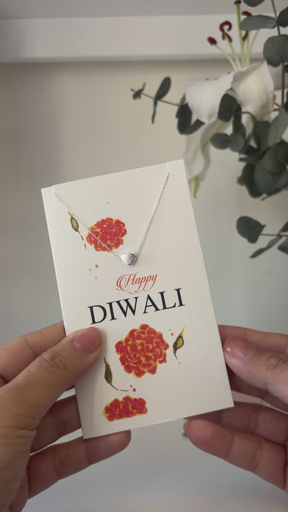 DIWALI HEART NECKLACE