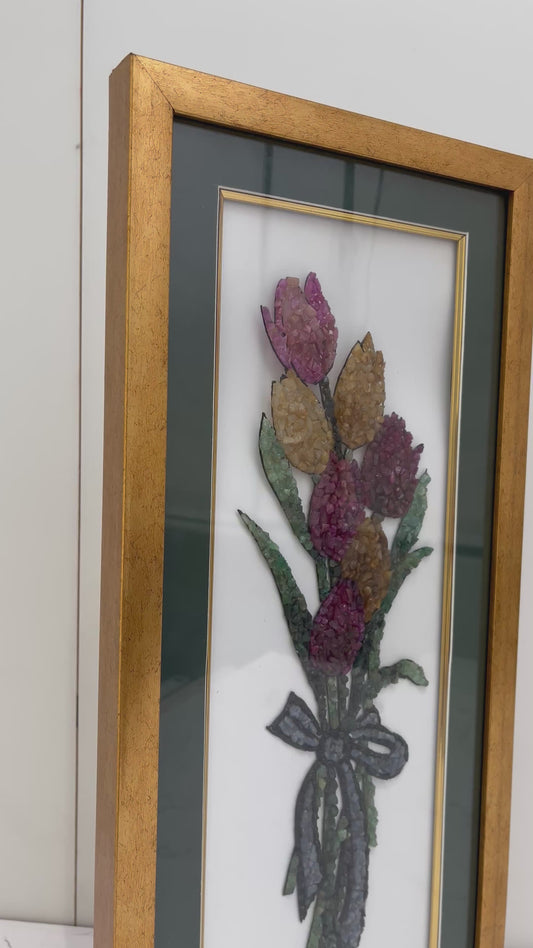 TULIP GEMSTONES PAINTING