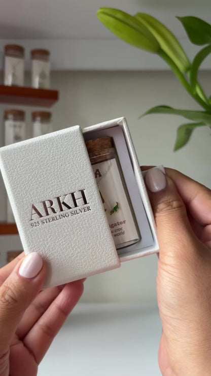 INITIALS NECKLACE & ANIMAL STUDS