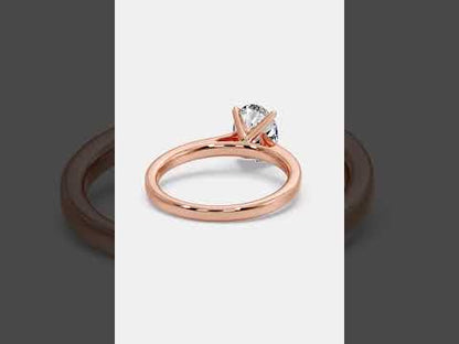 OVAL SOLITAIRE RING