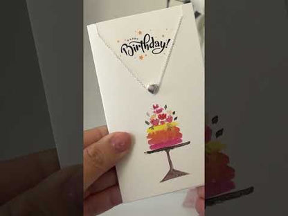 BIRTHDAY HEART NECKLACE