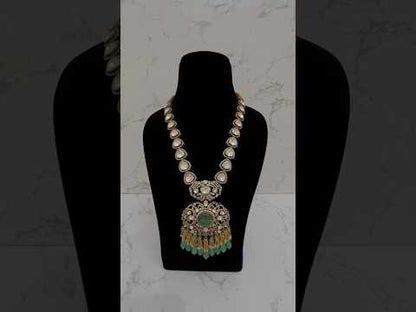 MOISSANITE POLKI NECKLACE