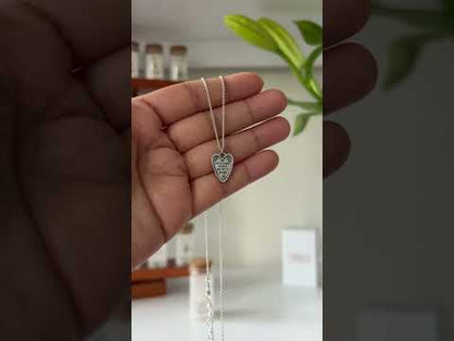 SILVER SWEET MOM NECKLACE