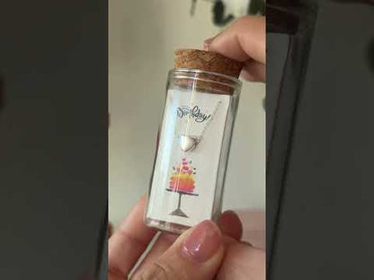 BIRTHDAY HEART NECKLACE